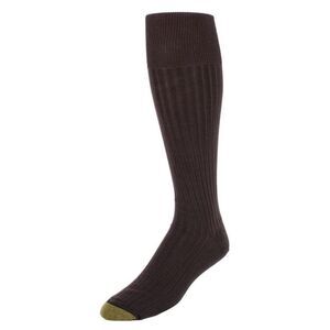 Gold Toe Men's Mercerized Cotton Over the Calf Dress Socks (Pack of 3)